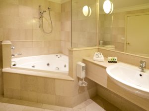 Ultimate Guide To Bathroom Corner Bath Ideas For Your Small Room inside size 1229 X 922