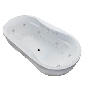 Universal Tubs Agate 6 Ft Whirlpool And Air Bath Tub In White regarding dimensions 1000 X 1000