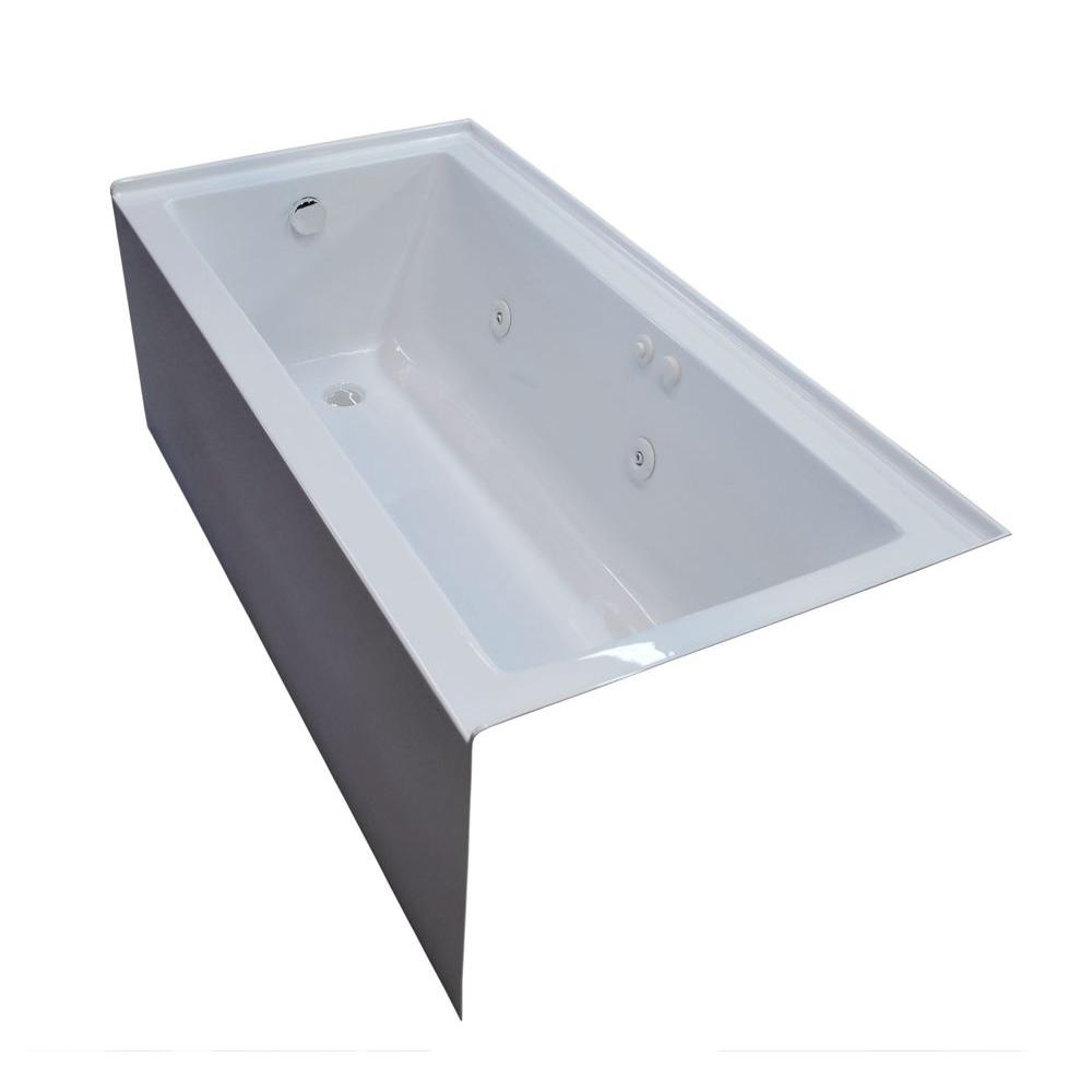 Universal Tubs Amber 5 Ft Acrylic Rectangular Drop In Whirlpool inside measurements 1000 X 1000