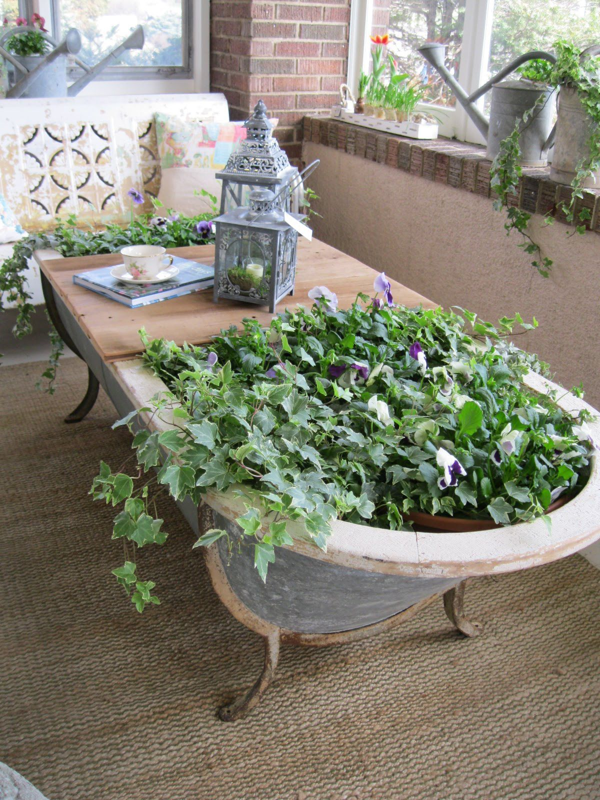 Very Pinteresting Ideas For The Garden Coffee Table Planter in sizing 1200 X 1600