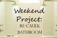 Weekend Project Re Caulk Your Bathroom with regard to size 2787 X 1811