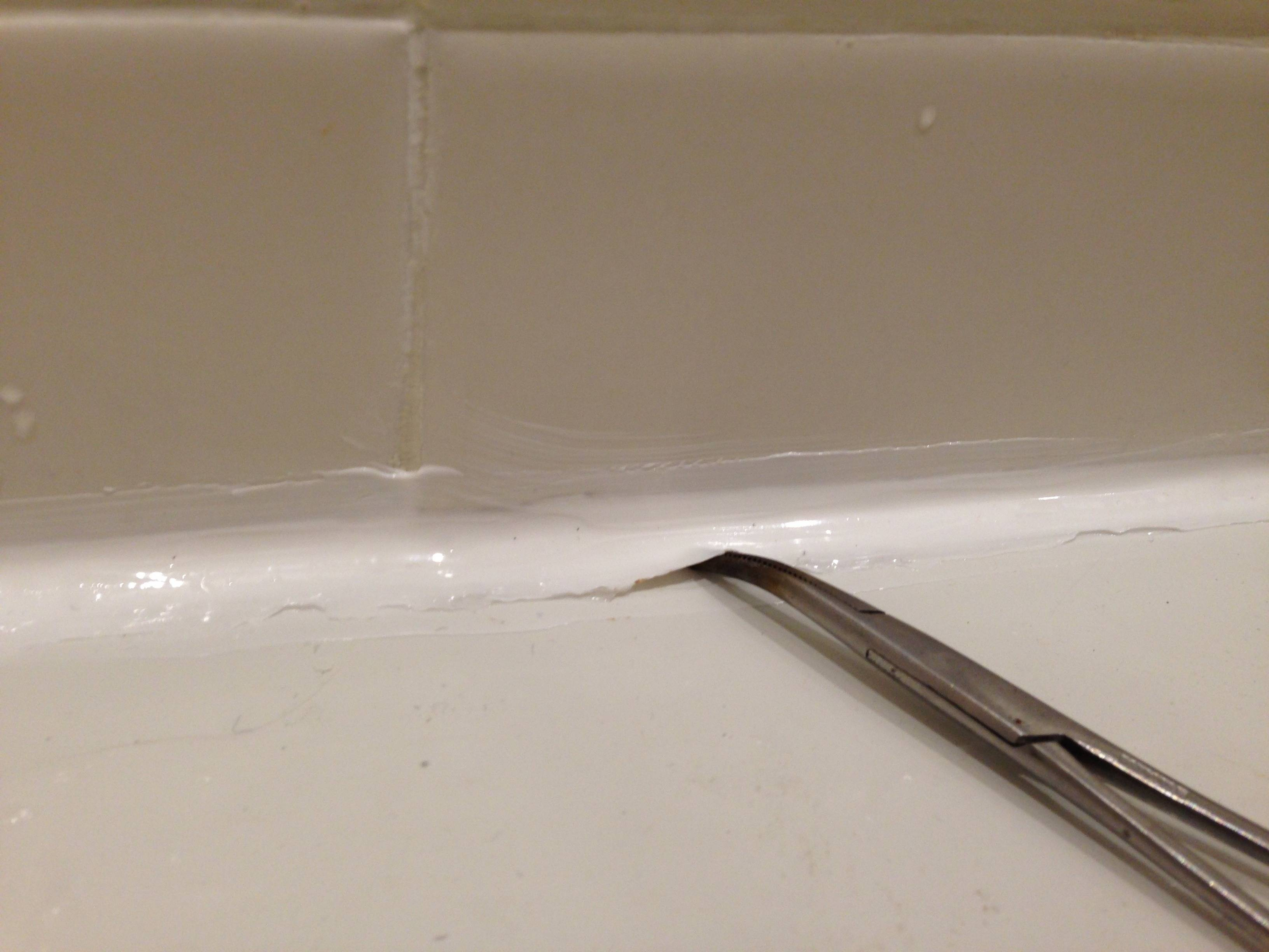 Caulk Not Sticking To Bathtub • Bathtub Ideas