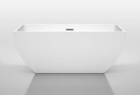 Wyndham Collection Rachel 59 Inch Freestanding Bathtub In White With with regard to size 1000 X 1000