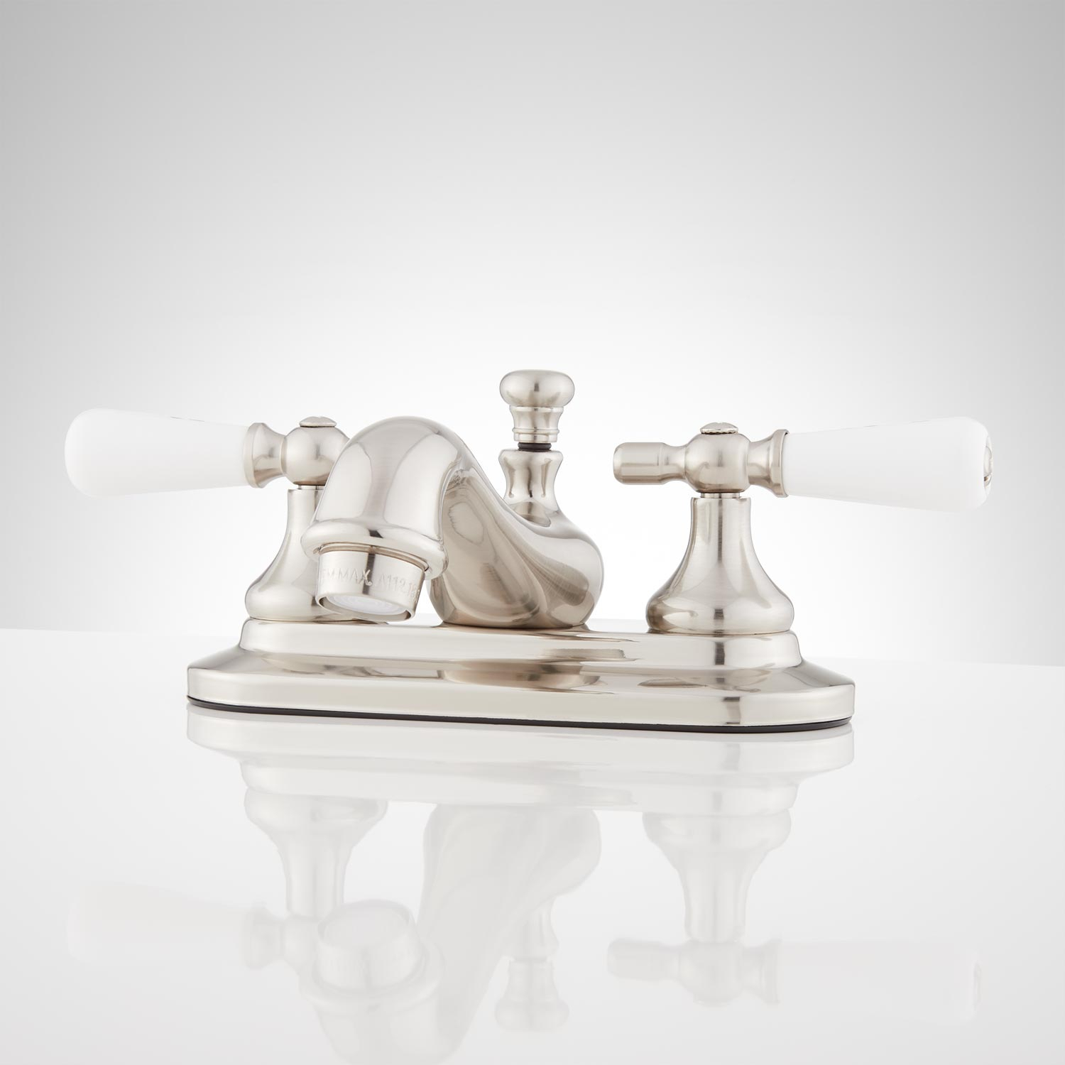 Brass Porcelain Bathroom Faucet Signature Hardware inside measurements 1500 X 1500