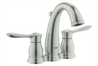 Grohe Parkfield 4 In Centerset 2 Handle Bathroom Faucet In Brushed in size 1000 X 1000