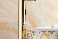 Touchless Bathroom Faucet Gold Polished Brass Hands Free Battery Best pertaining to dimensions 1000 X 1000