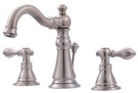Ultra Faucets Signature Collection 8 In Widespread 2 Handle intended for size 1000 X 1000