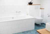 Bathroom Teal Concrete Diamond Tiles Marrocan Funkis Style pertaining to dimensions 819 X 1240