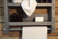 Bathroom Towel Rack Wood Towel Rack Bathroom Shelf Industrial Towel Rack Decor Rustic Towel Rack Bath Towel Rack Bathroom Shelf with regard to proportions 794 X 1059