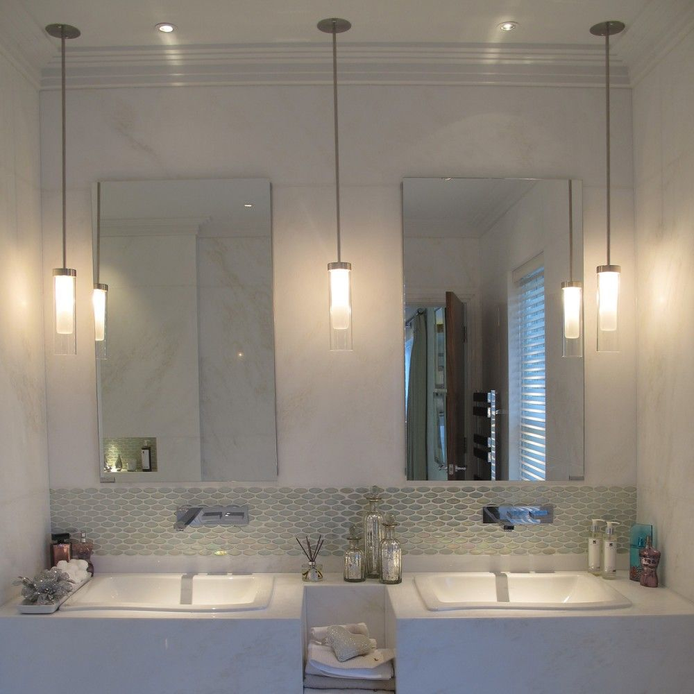 Ceiling Mount Bathroom Vanity Light • Bathtub Ideas