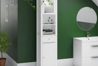 Vida Milano 40 X 190cm Mirrored Free Standing Tall Bathroom Cabinet throughout dimensions 2000 X 2000