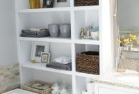 44 Best Small Bathroom Storage Ideas And Tips For 2019 for measurements 1200 X 1801