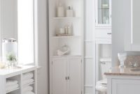 Bathroom Linen Cabinet Tower Corner Bath Storage Organizer with regard to measurements 1000 X 1000