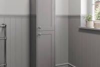 Details About 1600mm Tall Bathroom Storage Cabinet Cupboard Floorstanding Grey Traditional for proportions 1500 X 1500