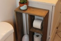 Hide Unsightly Toilet Items With This Diy Side Vanity with regard to sizing 1000 X 1500