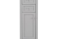Home Decorators Collection Gazette 16 In W X 42 In H X 14 In D Bathroom Linen Storage Floor Cabinet In Grey within dimensions 1000 X 1000