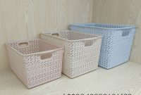 Supply Plastic Storage Baskets Bins Organizer With Handles within dimensions 1629 X 1629