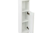 White Gloss Bathroom Corner Storage Cabinet pertaining to measurements 1000 X 1000
