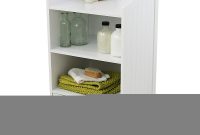 White Tongue Groove 2 Cupboard 3 Shelf Bathroom Storage Cabinet inside dimensions 1000 X 1000